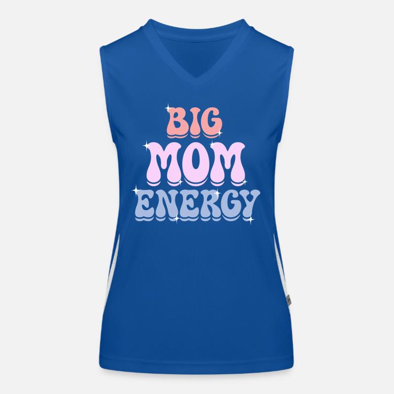Mutter Mama voller Energie Ehefrau Mama Funktionelles Kontrast-Tank Top für Frauen