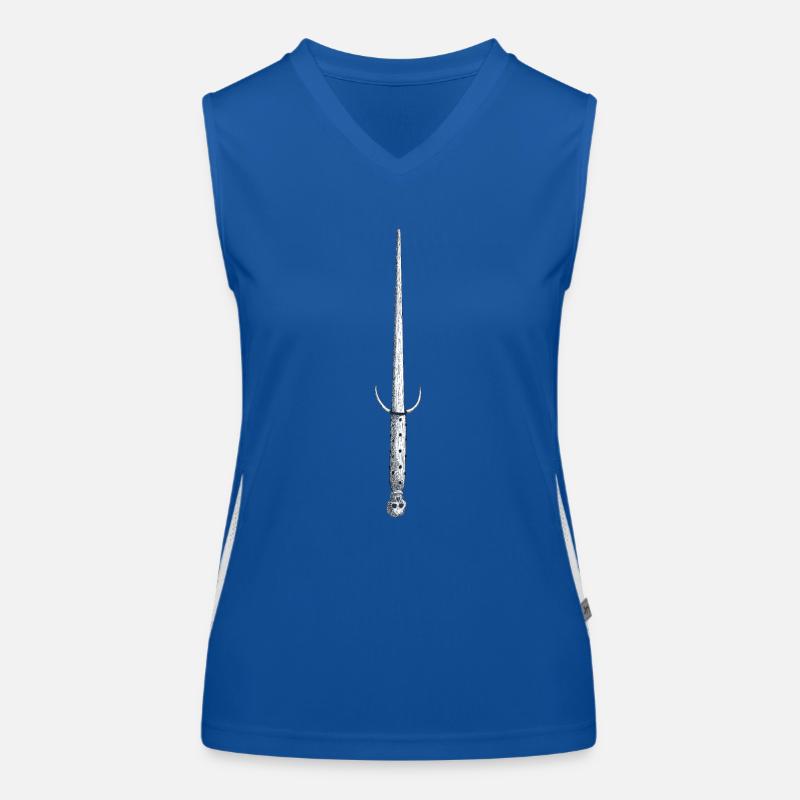 Wand No. III Funktionelles Kontrast-Tank Top für Frauen