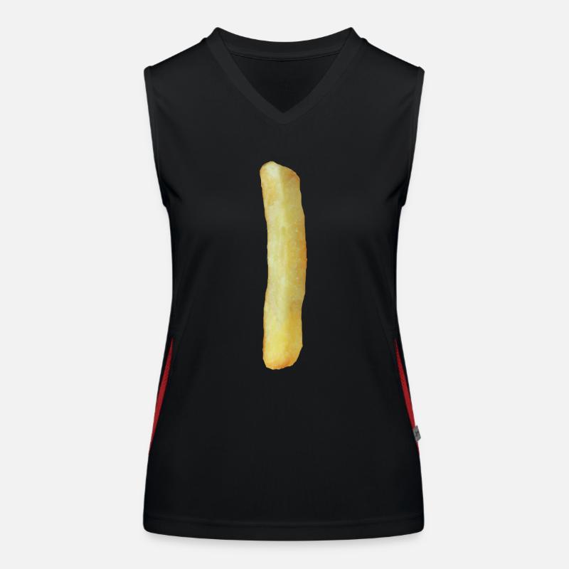 Frites un Débardeur respirant contrasté Femme