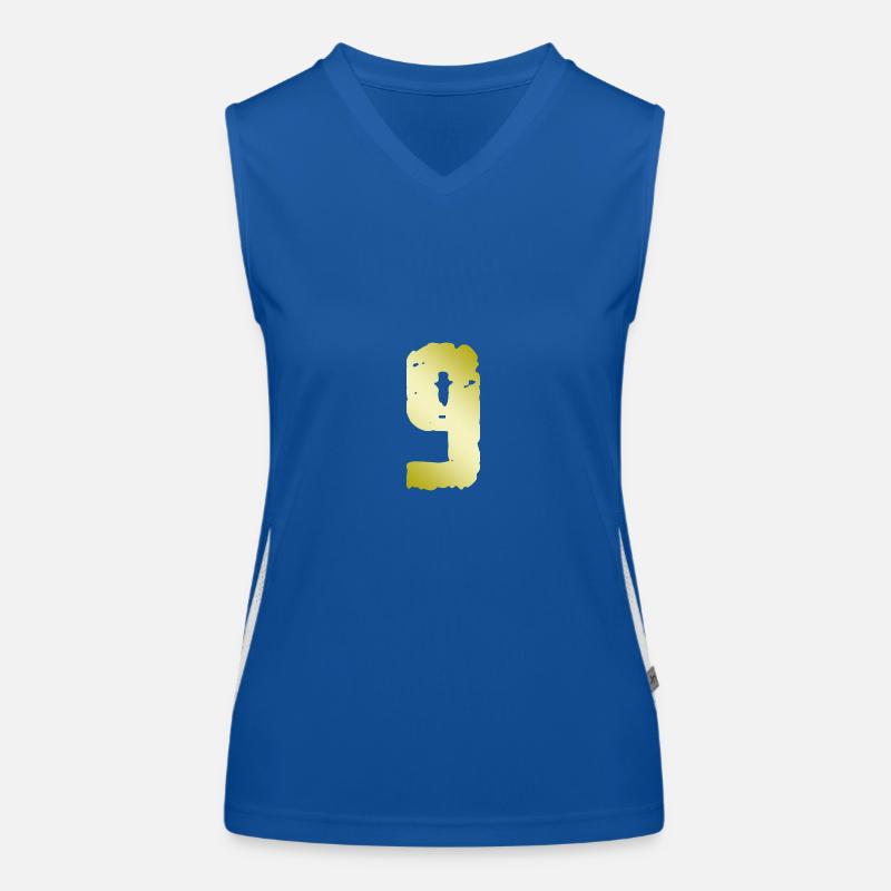 9 Number Vintage Women's Functional Contrast Tank Top
