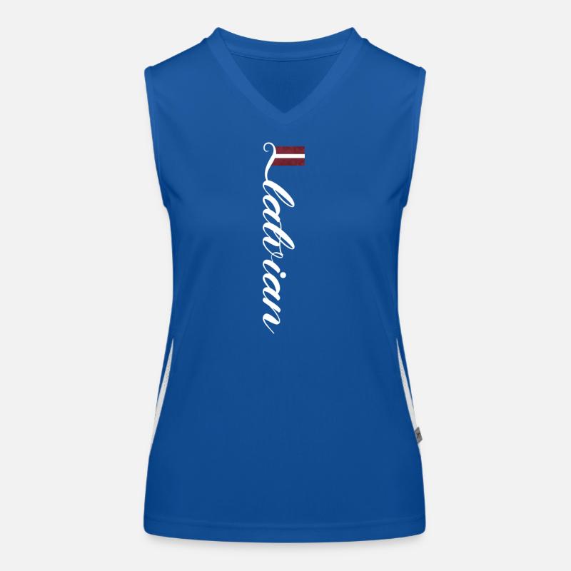 Lithuania Women's Functional Contrast Tank Top