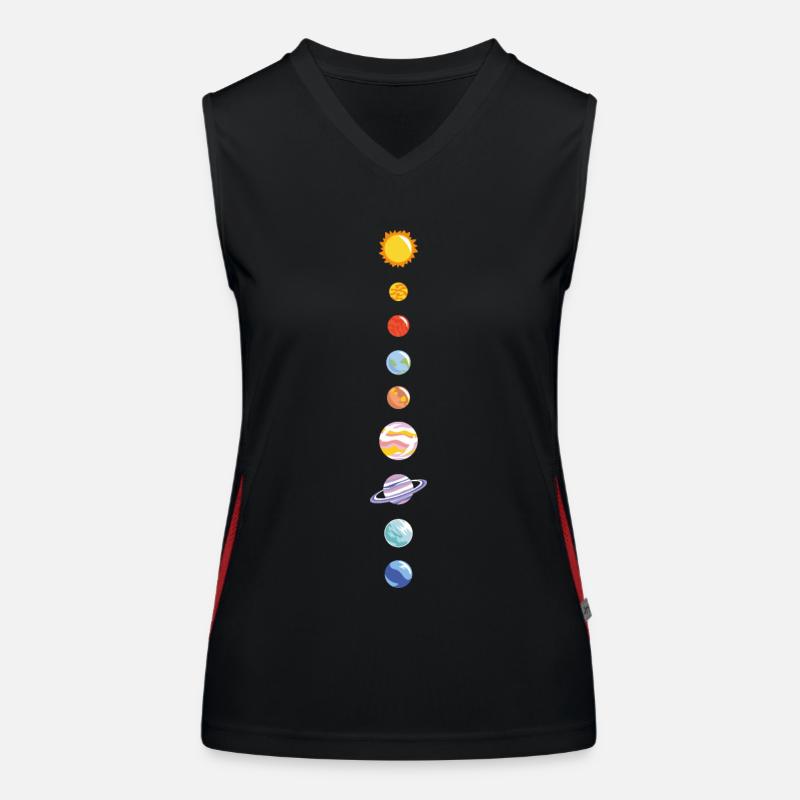Solar System Women's Functional Contrast Tank Top