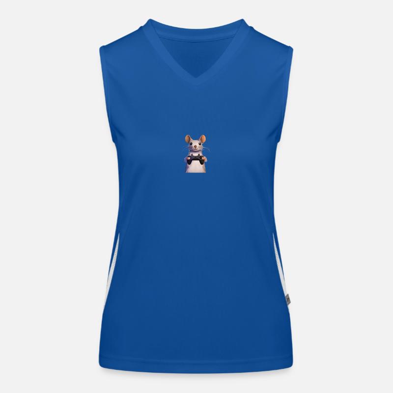 Maus Funktionelles Kontrast-Tank Top für Frauen