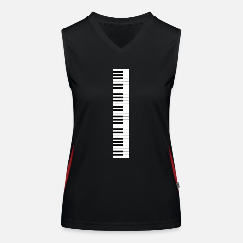 Keyboard Women's Functional Contrast Tank Top