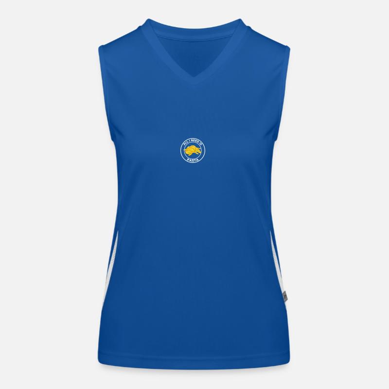 ALL I NEED IS PASTA Women's Functional Contrast Tank Top