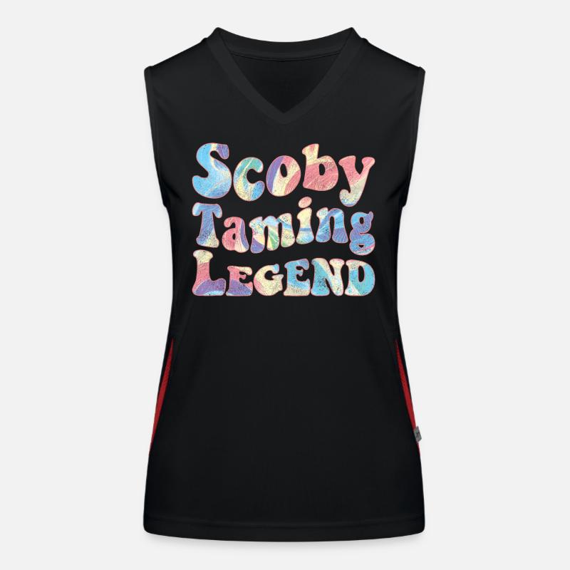 Scoby Taming Legend Women's Functional Contrast Tank Top