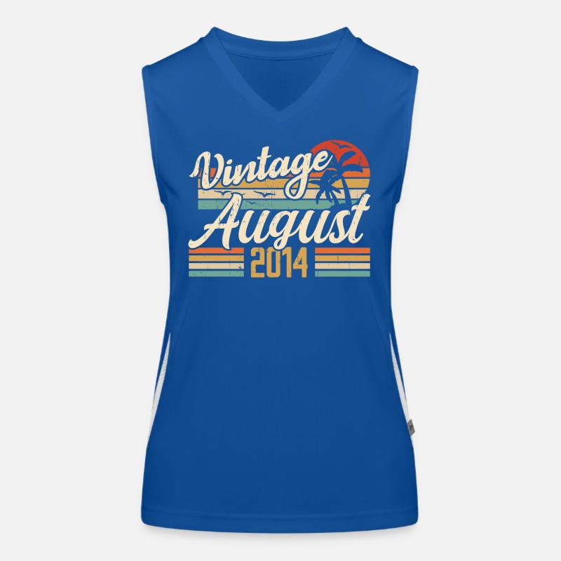 August 2014 Anniversary 2014 - August Legends Gift Women's Functional Contrast Tank Top