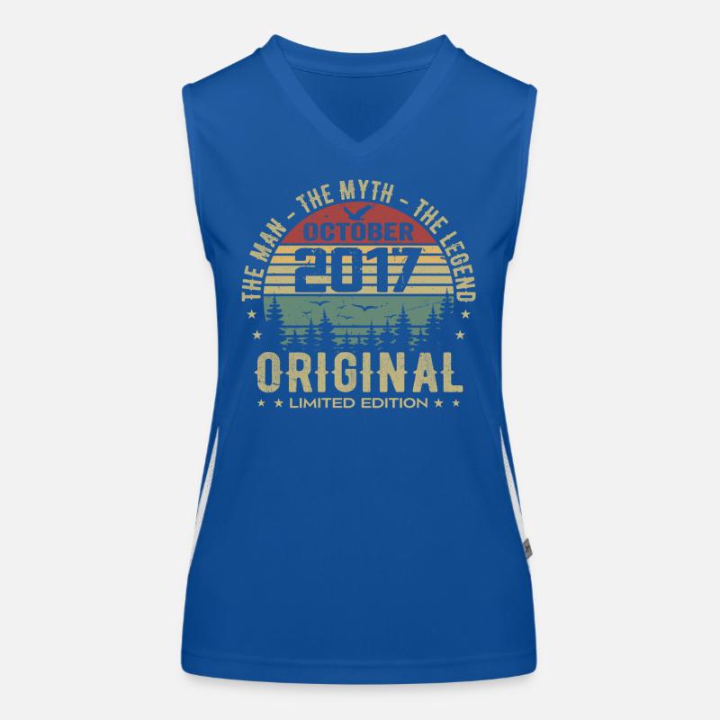 Mann Geburtstagsgeschenk 2017 Oktober 2017 Funktionelles Kontrast-Tank Top für Frauen