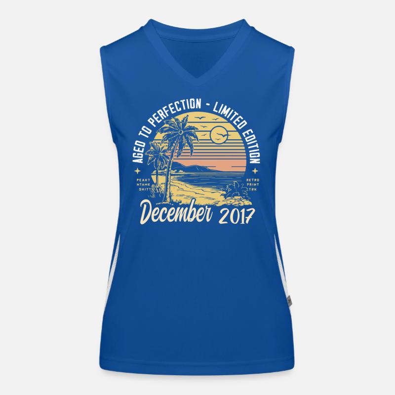 December 2017 Birthday Gift December 2017 Women's Functional Contrast Tank Top