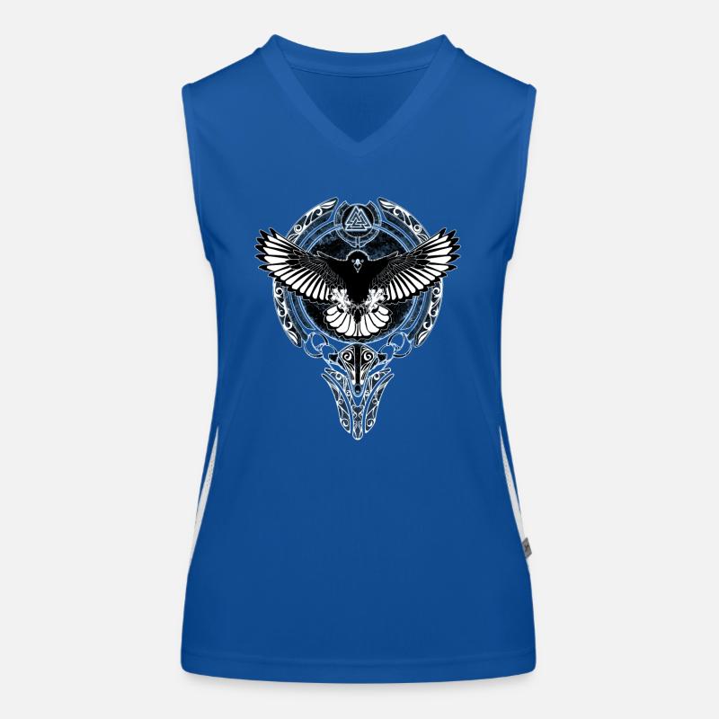 Wikinger Adler Débardeur respirant contrasté Femme