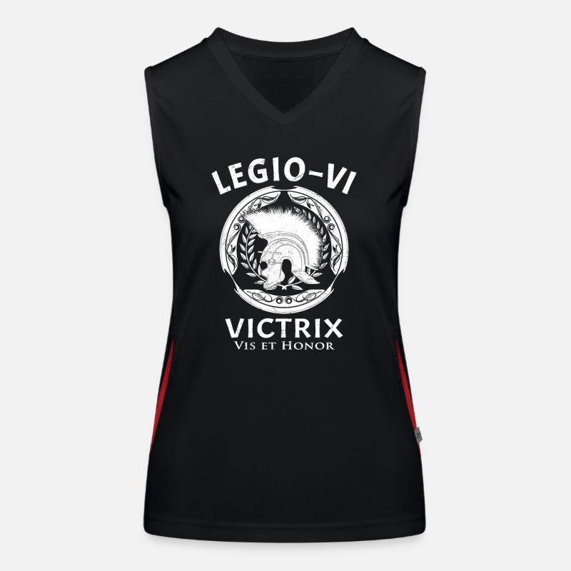 Legio VI Victrix Débardeur respirant contrasté Femme