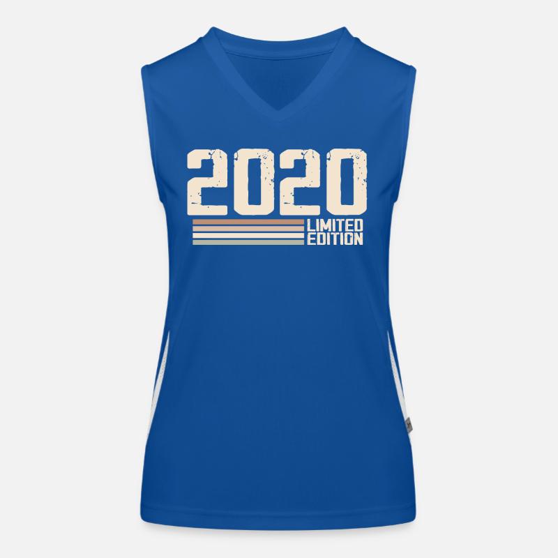 2020 Millésime 2020 Anniversaire 2020 Rétro 2020 Débardeur respirant contrasté Femme