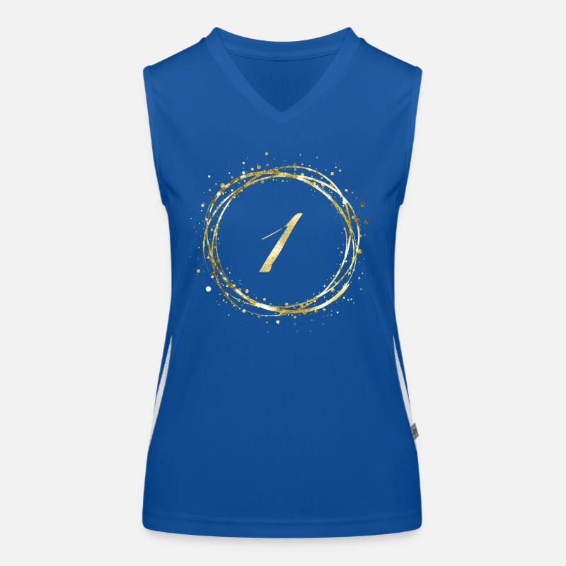 1 Funktionelles Kontrast-Tank Top für Frauen