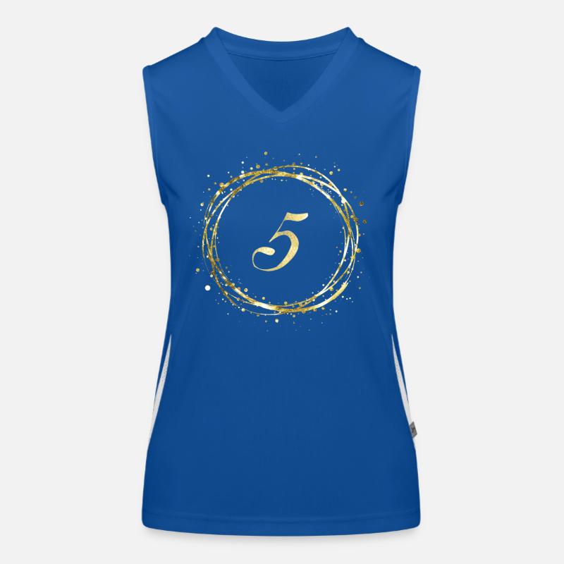 5 Funktionelles Kontrast-Tank Top für Frauen