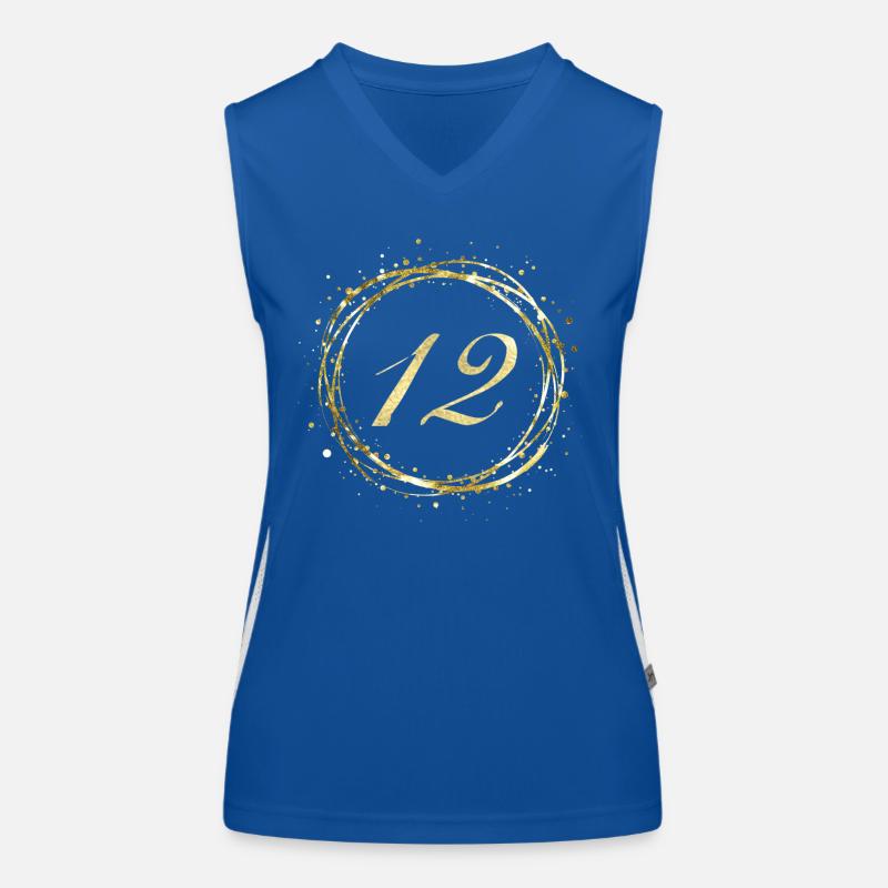 12 Women's Functional Contrast Tank Top