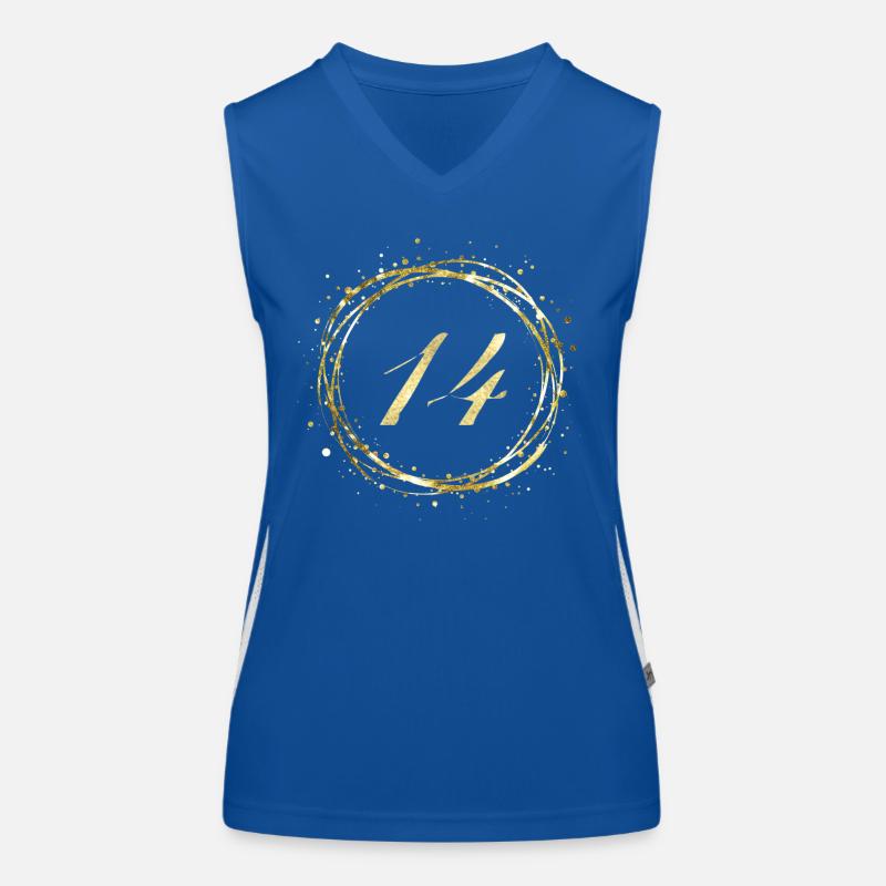 14 Women's Functional Contrast Tank Top