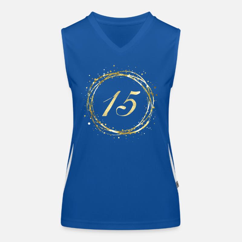 15 Women's Functional Contrast Tank Top