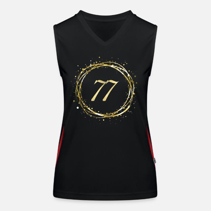 77 Funktionelles Kontrast-Tank Top für Frauen