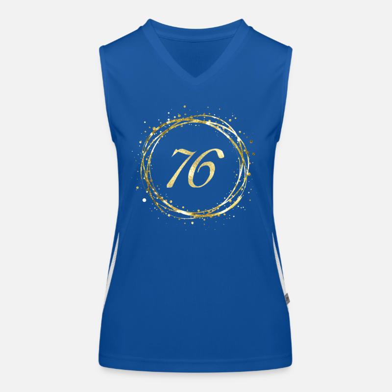 76 Funktionelles Kontrast-Tank Top für Frauen