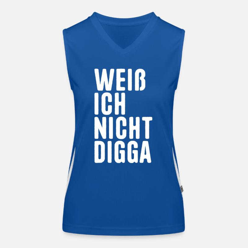 I don't know Digga Women's Functional Contrast Tank Top