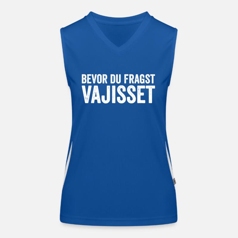 Berlin Dialect Berlin Before You Ask Vajisset Women's Functional Contrast Tank Top