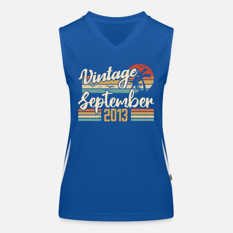 September 2013 Birthday Gift September 2013 Women's Functional Contrast Tank Top