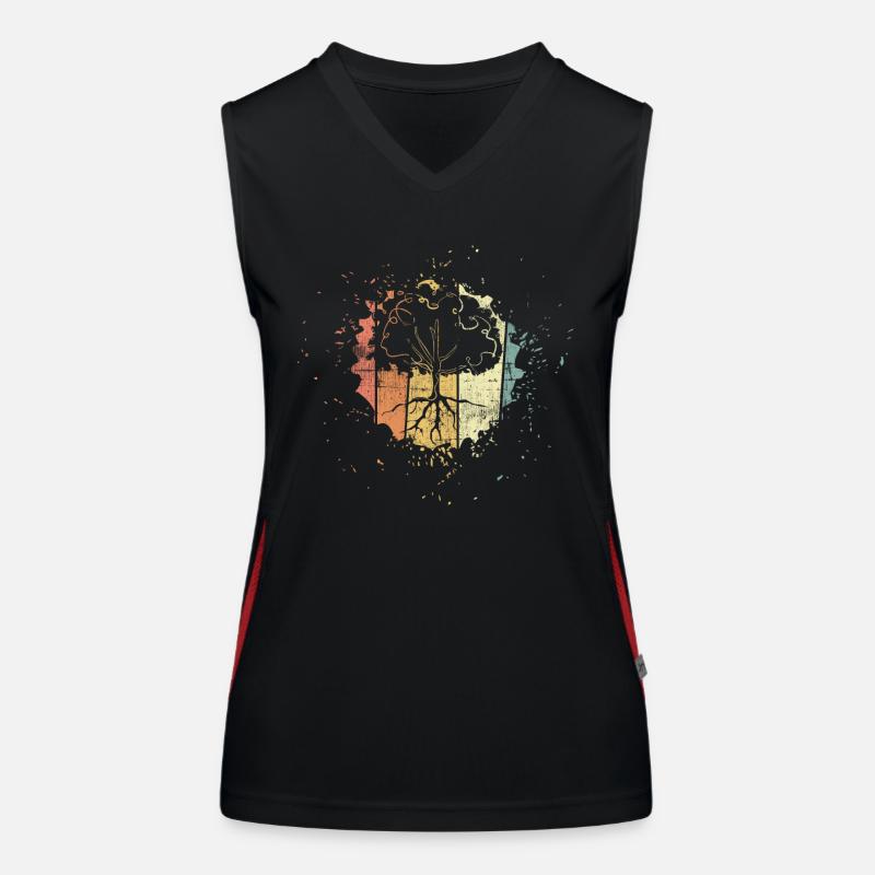 Climate Change Environmental Protection Women's Functional Contrast Tank Top