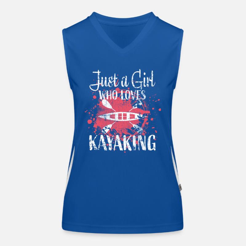 Kajak Mädchen Funktionelles Kontrast-Tank Top für Frauen