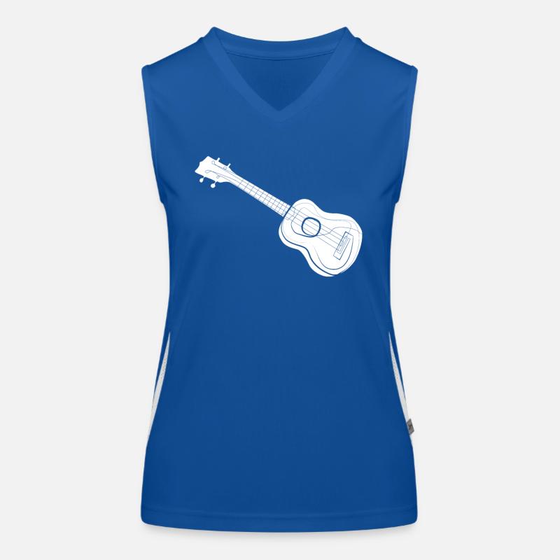 Ukulele Débardeur respirant contrasté Femme