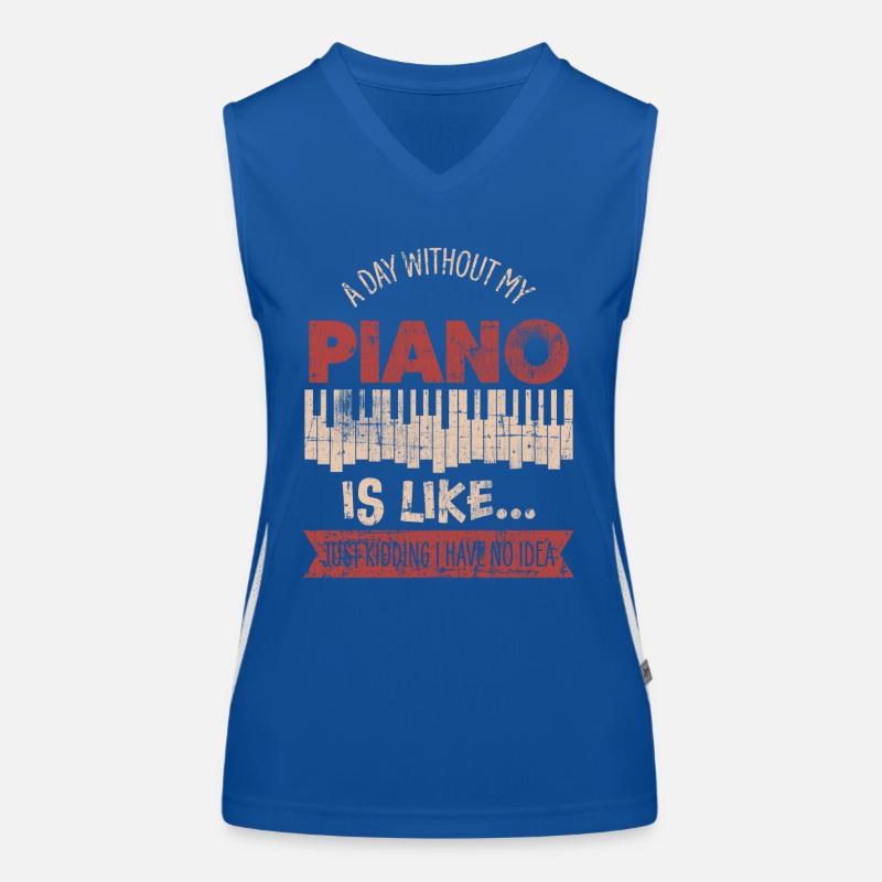Piano Débardeur respirant contrasté Femme