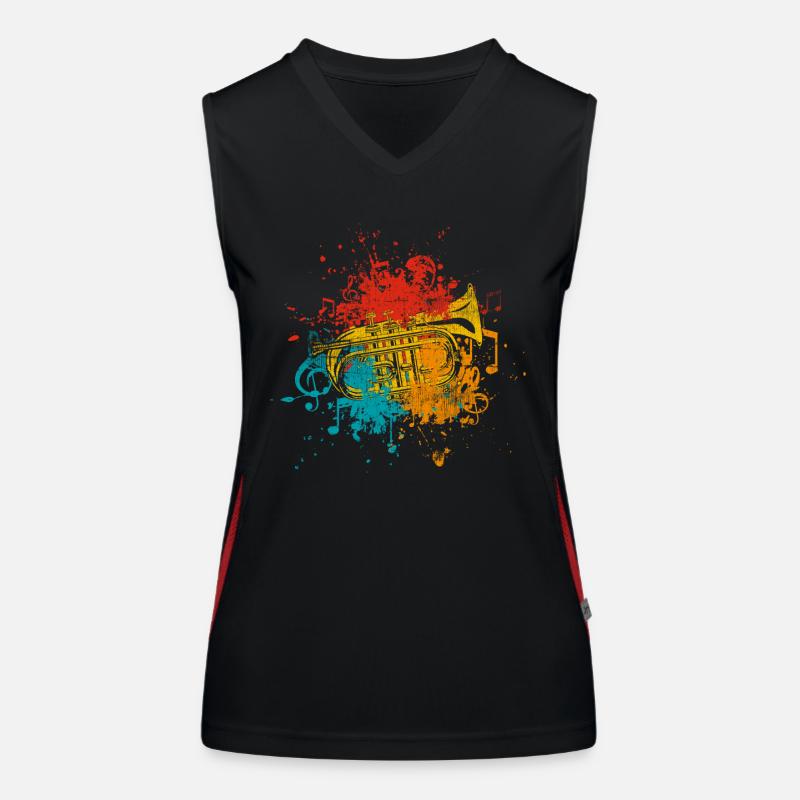 Trumpet Women's Functional Contrast Tank Top