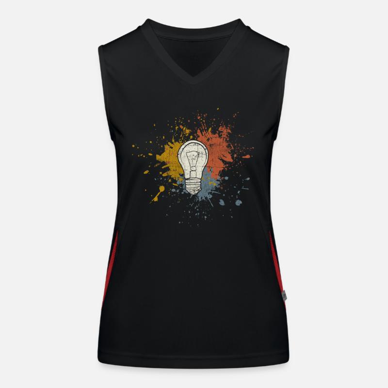 Nerd smart Women's Functional Contrast Tank Top