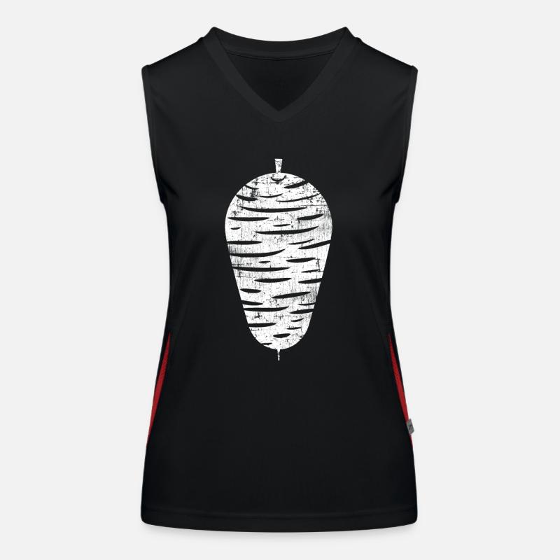 Kebab Débardeur respirant contrasté Femme