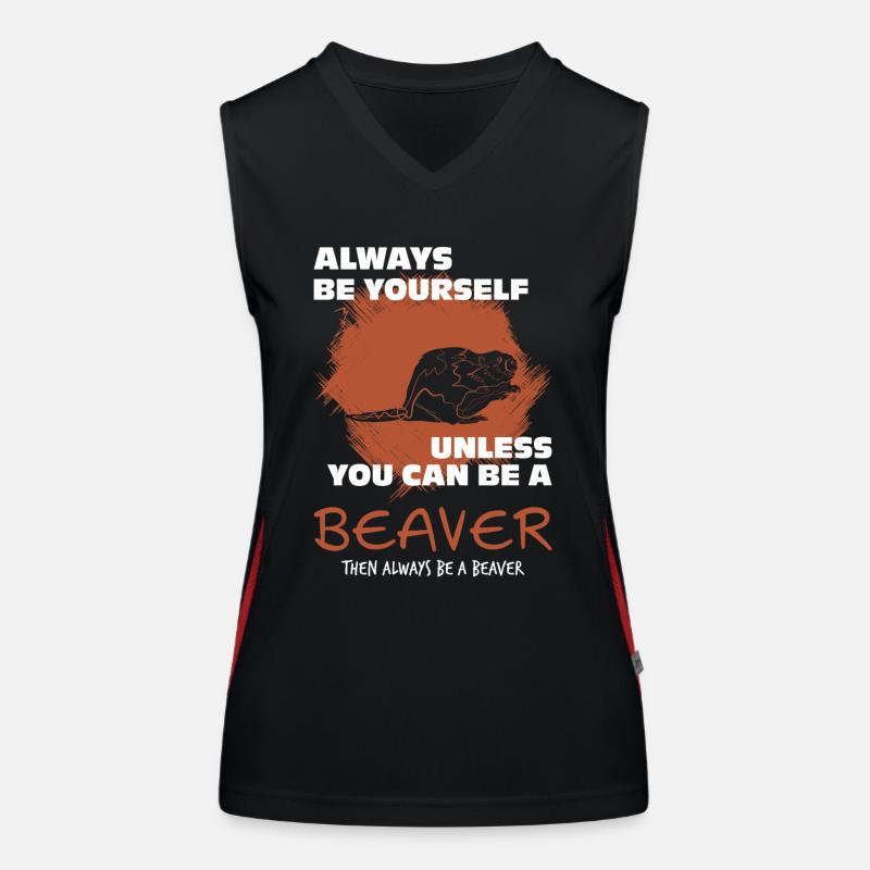 Biber Funktionelles Kontrast-Tank Top für Frauen