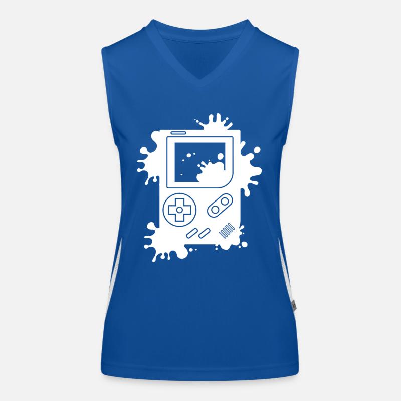 Gaming Console Women's Functional Contrast Tank Top