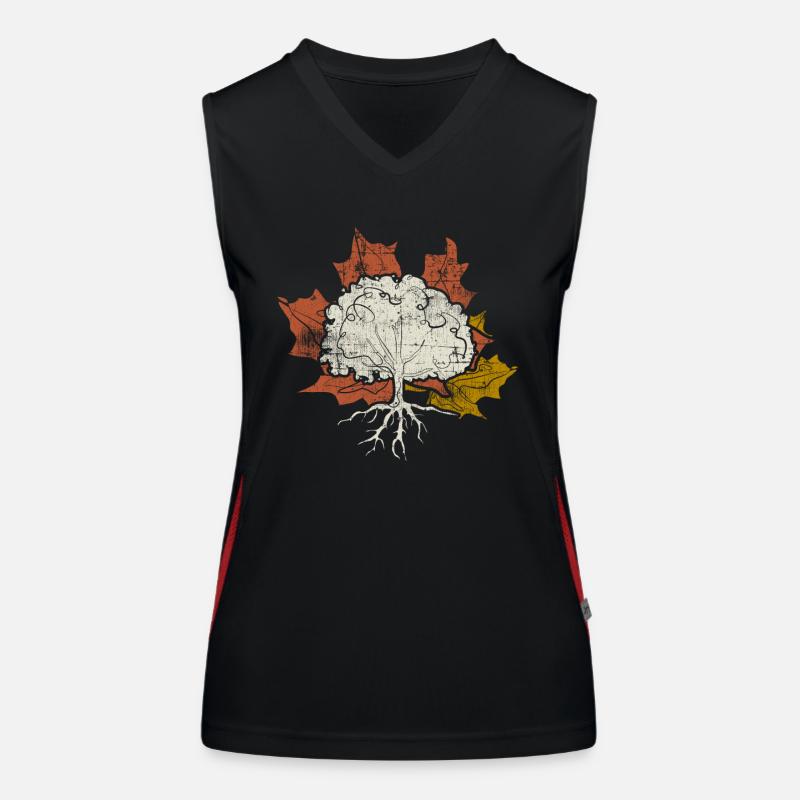 Arbre Débardeur respirant contrasté Femme