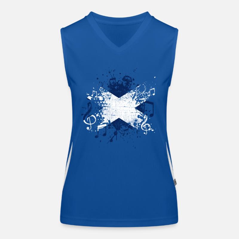 Teneriffa Musik Funktionelles Kontrast-Tank Top für Frauen