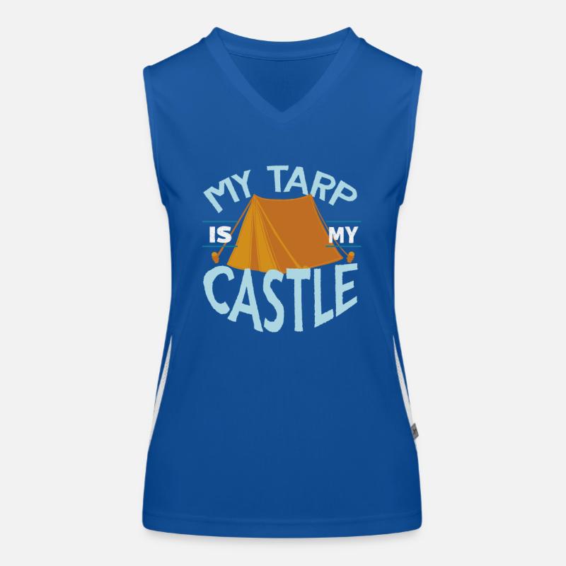 Zelt Funktionelles Kontrast-Tank Top für Frauen