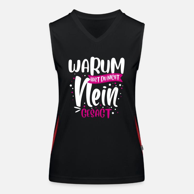 Schlager Musik Funktionelles Kontrast-Tank Top für Frauen