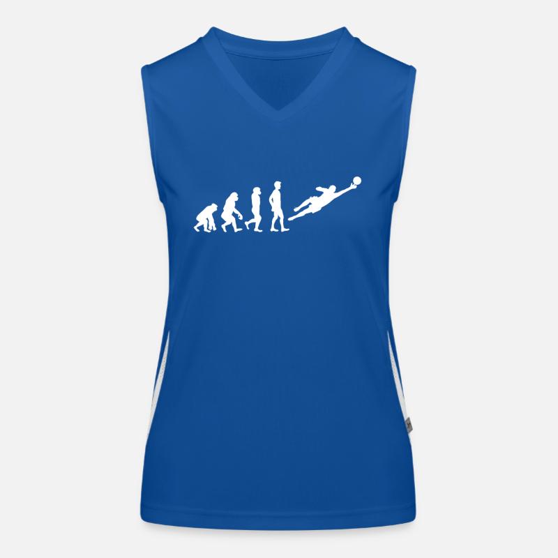 Torwart Evolution Funktionelles Kontrast-Tank Top für Frauen