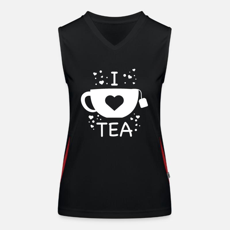 Tee Funktionelles Kontrast-Tank Top für Frauen