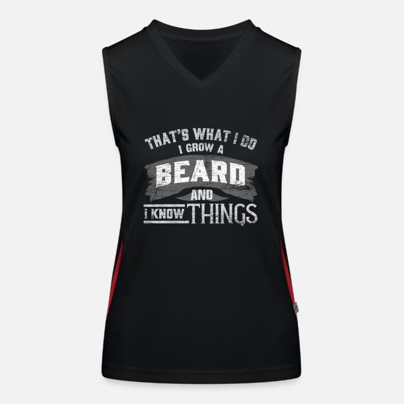 Bart Funktionelles Kontrast-Tank Top für Frauen