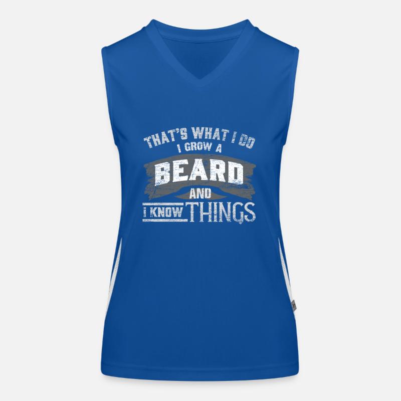 beard Women's Functional Contrast Tank Top