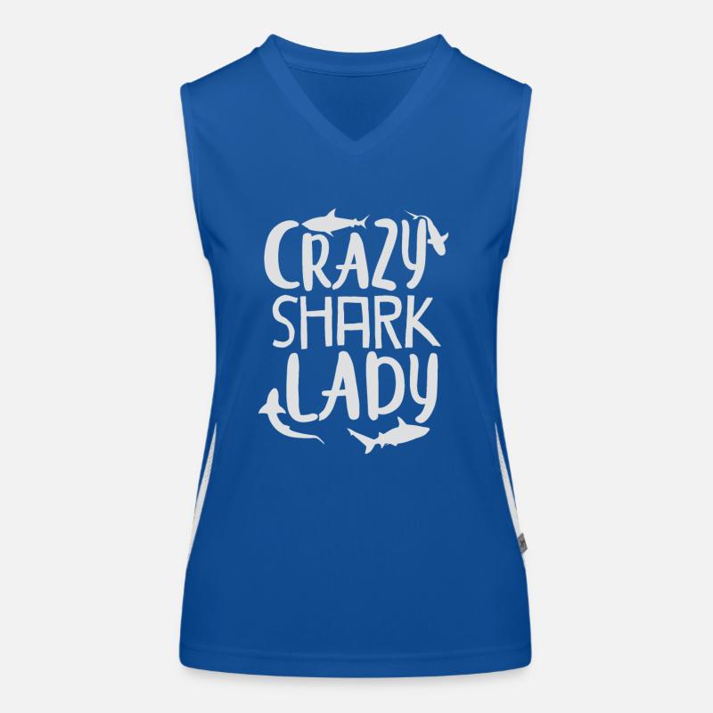 requin Débardeur respirant contrasté Femme