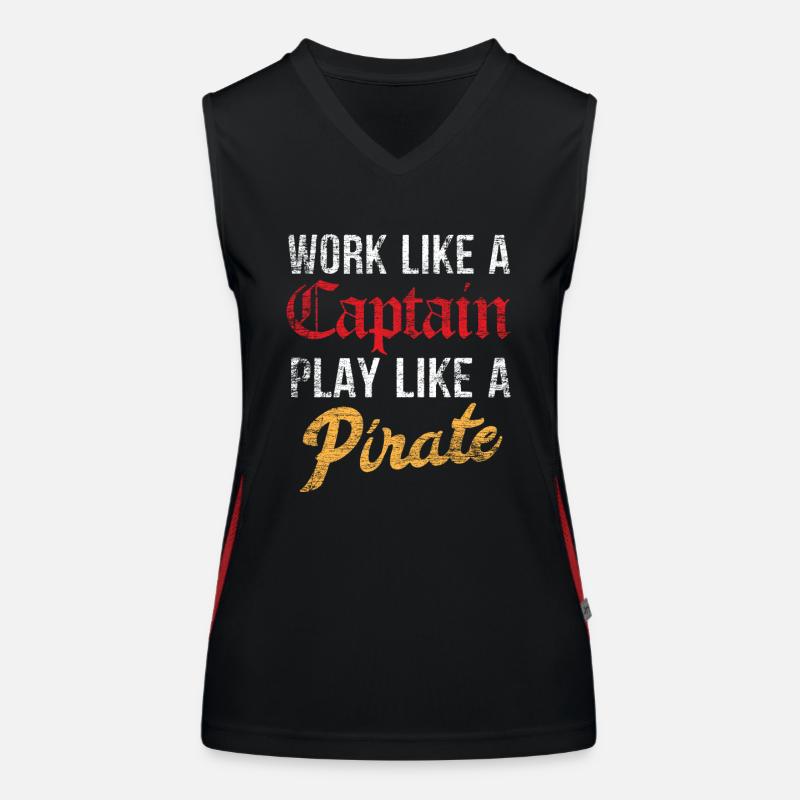 pirate Women's Functional Contrast Tank Top