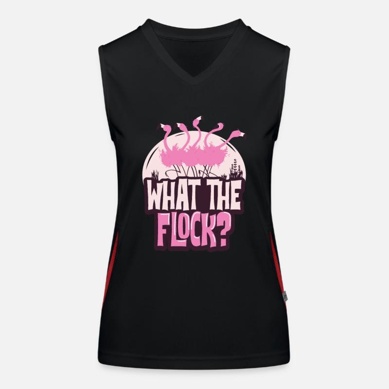 Flamingo Débardeur respirant contrasté Femme