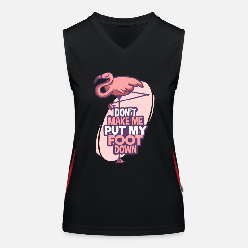 Flamingo Débardeur respirant contrasté Femme