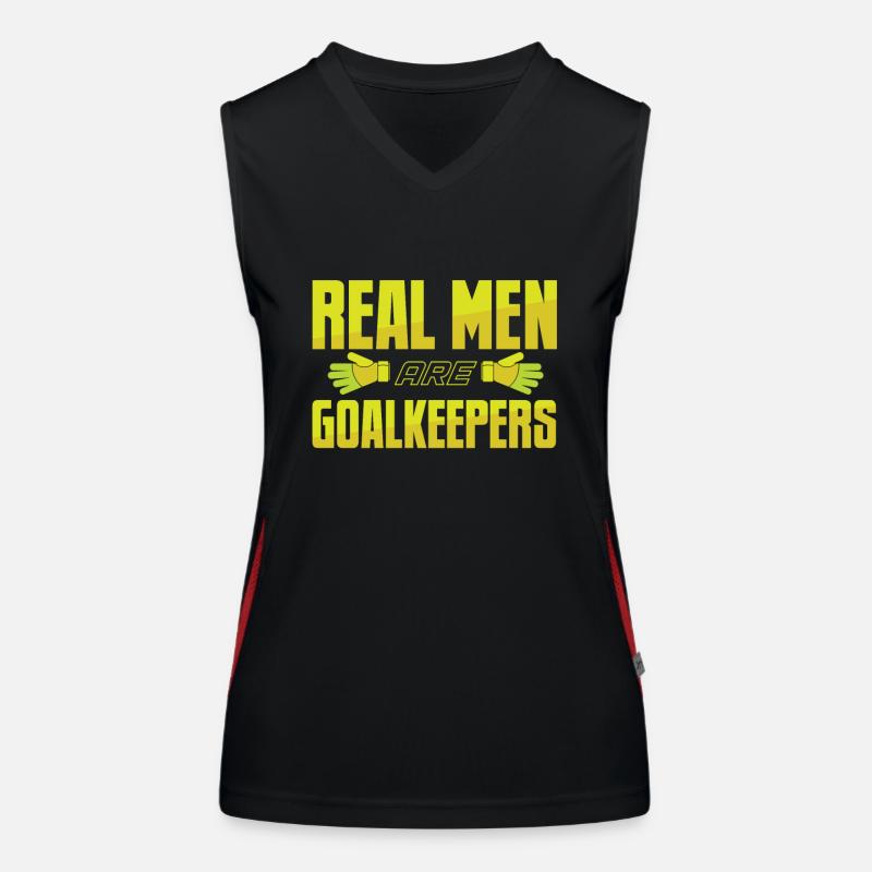 Torwart Funktionelles Kontrast-Tank Top für Frauen