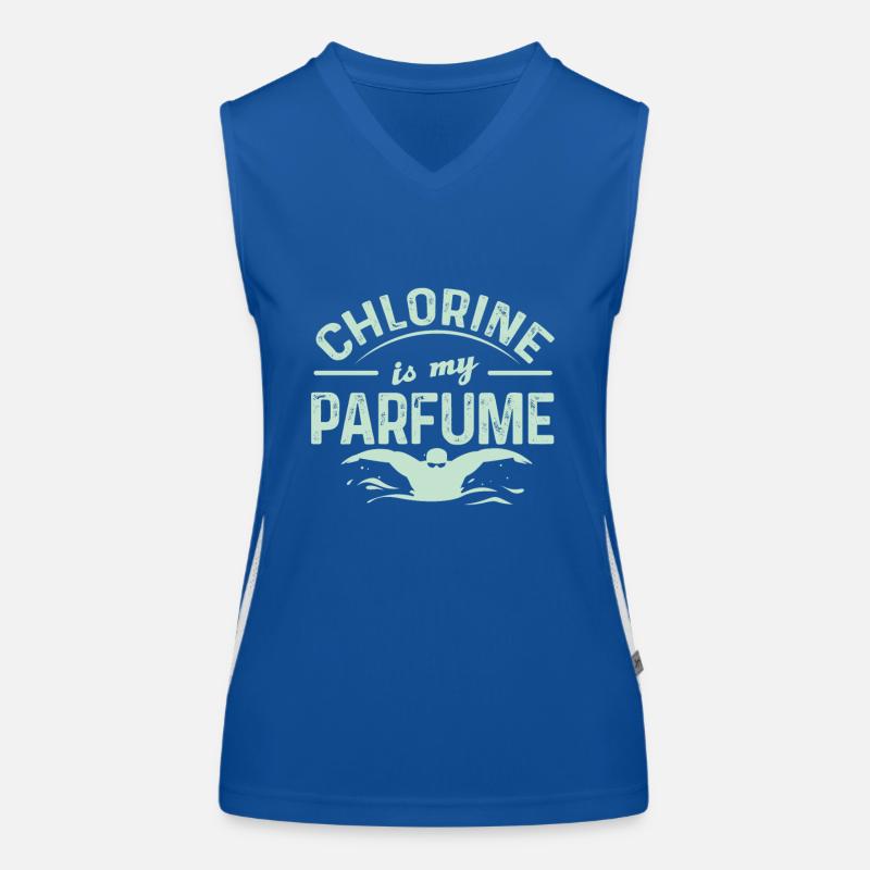 Schwimmen Funktionelles Kontrast-Tank Top für Frauen