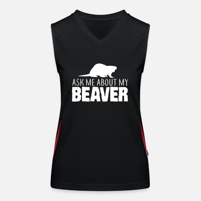 Biber Funktionelles Kontrast-Tank Top für Frauen